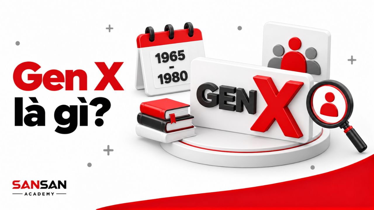 Gen X với khoảng năm sinh 1965–1980