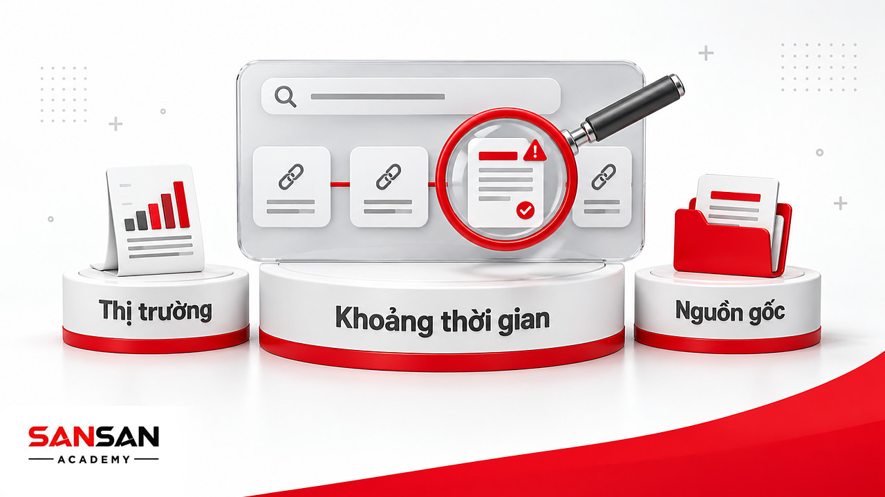 Kính lúp soi chuỗi câu trả lời có liên kết nguồn của phần mềm AI tìm kiếm