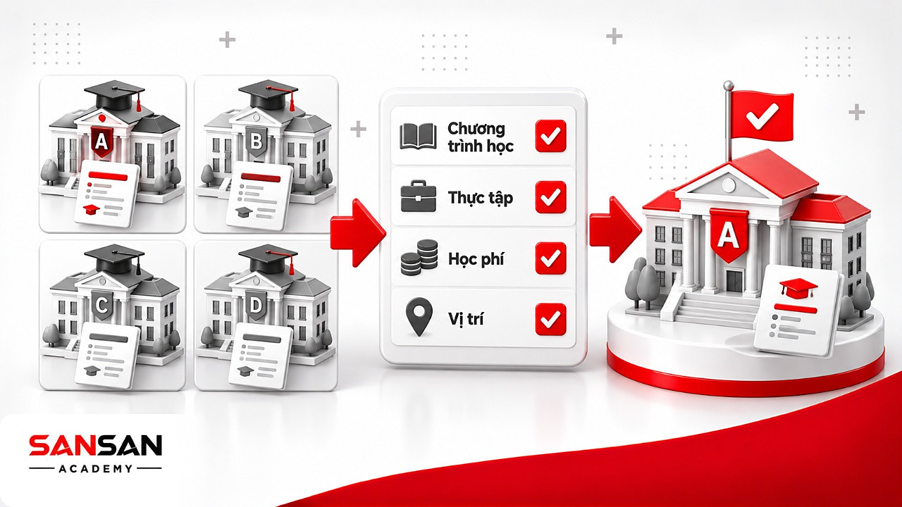 Ba mô hình trường đại học và bảng tiêu chí giúp chọn nơi học ngành Marketing phù hợp