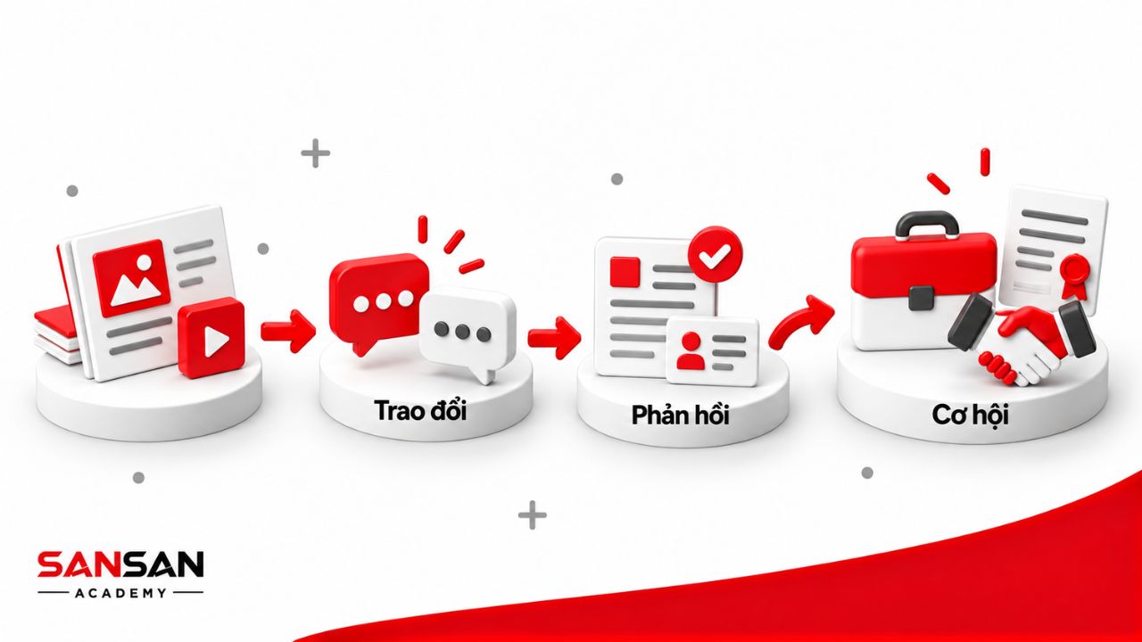 Trao đổi và phản hồi tạo nền tảng phát triển cơ hội hợp tác