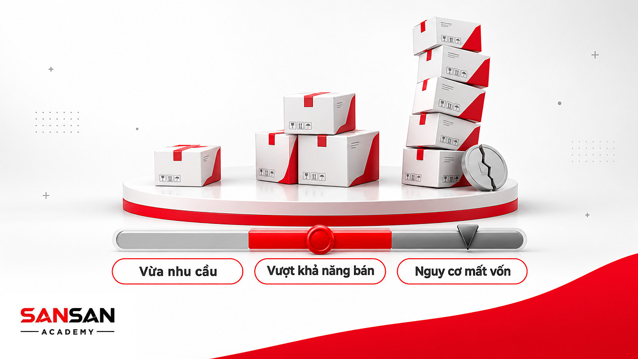 Thang đo lượng hàng từ vừa nhu cầu tới chồng hàng tồn và đồng xu nứt, cảnh báo khi xét Network Marketing là gì