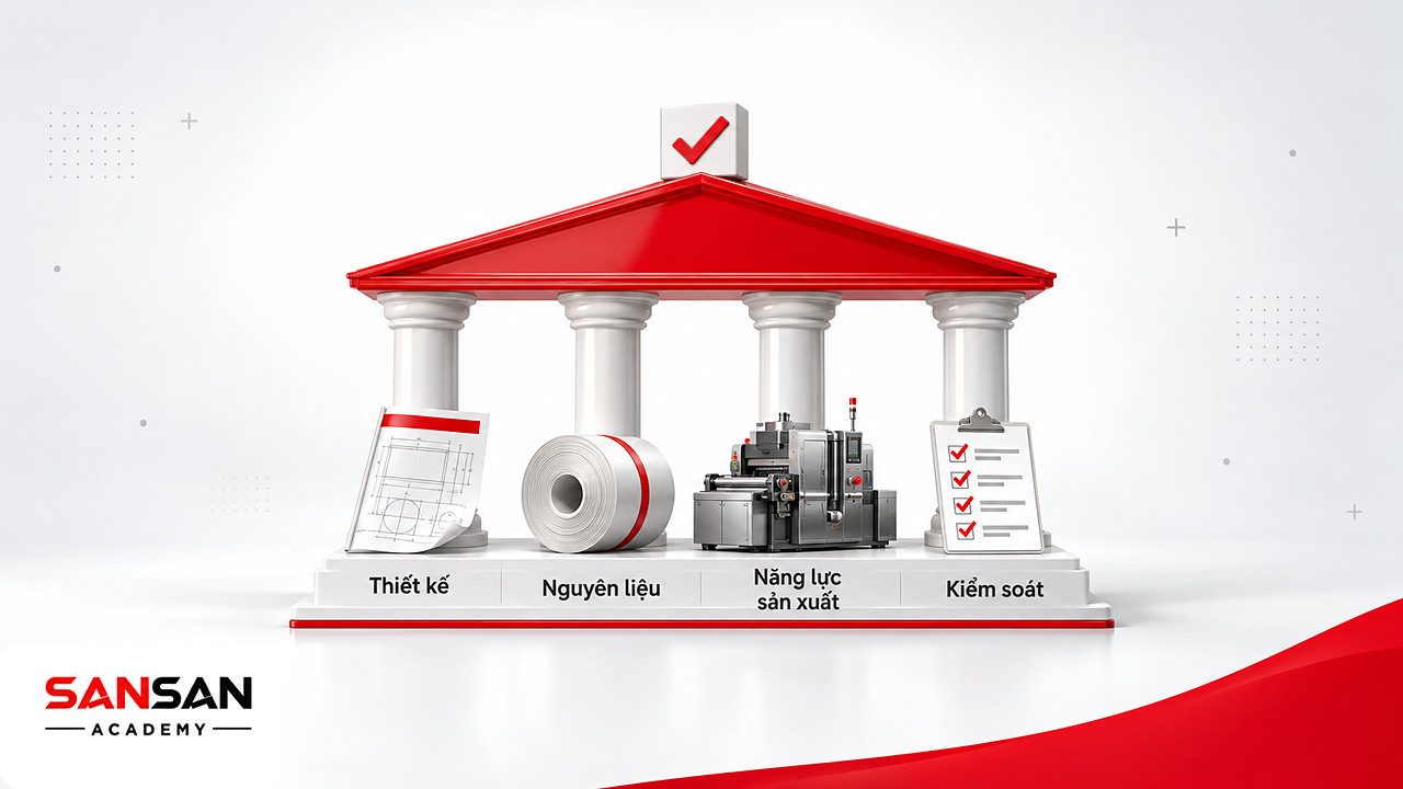 Ngôi đền bốn cột thiết kế, nguyên liệu, năng lực sản xuất và kiểm soát nâng đỡ chất lượng hàng OEM