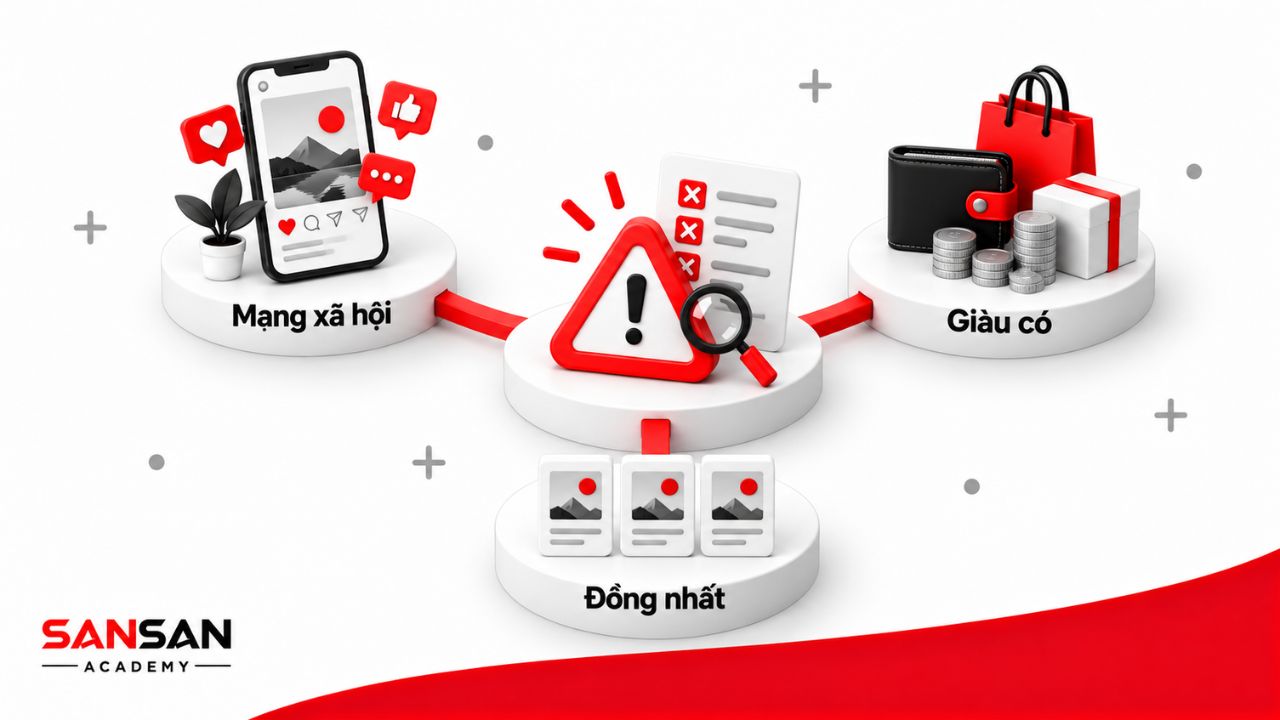 Các cách hiểu sai khi đồng nhất lifestyle với hình ảnh hoặc sự giàu có