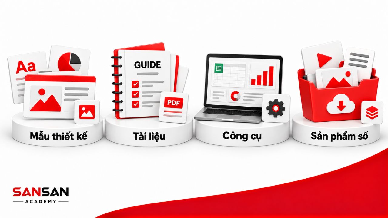 Mẫu thiết kế, tài liệu hướng dẫn và công cụ số.