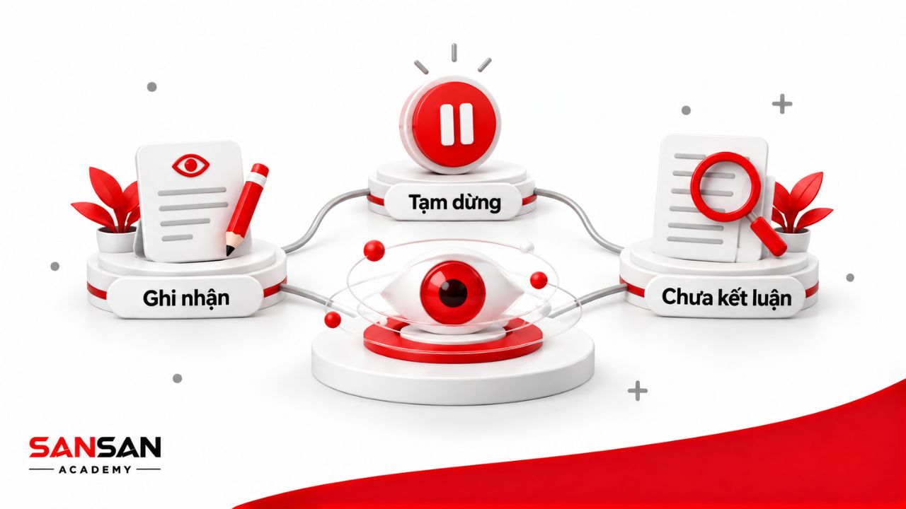 Ghi nhận trải nghiệm trước khi đưa ra kết luận