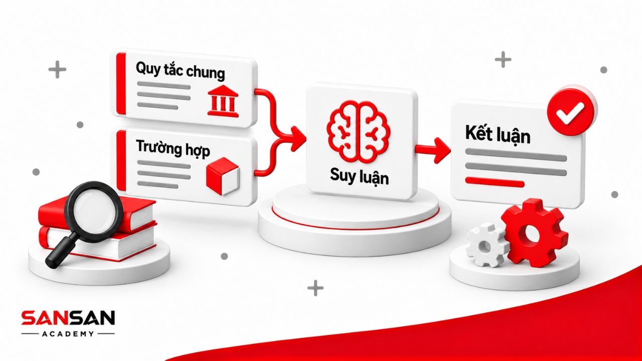 Quy tắc chung và trường hợp cụ thể dẫn đến kết luận
