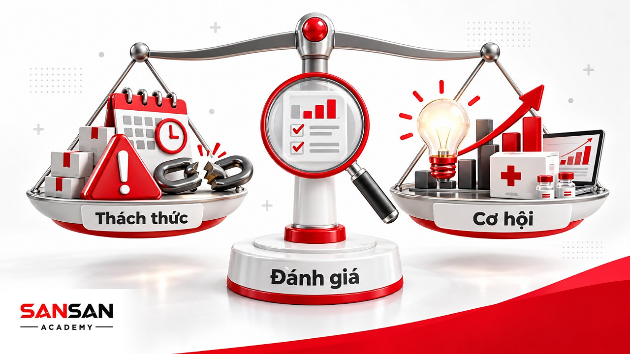 Cán cân giữa rủi ro như xích đứt, lịch giao trễ và cơ hội như bóng đèn sáng, nhu cầu mới trong thế giới BANI.
