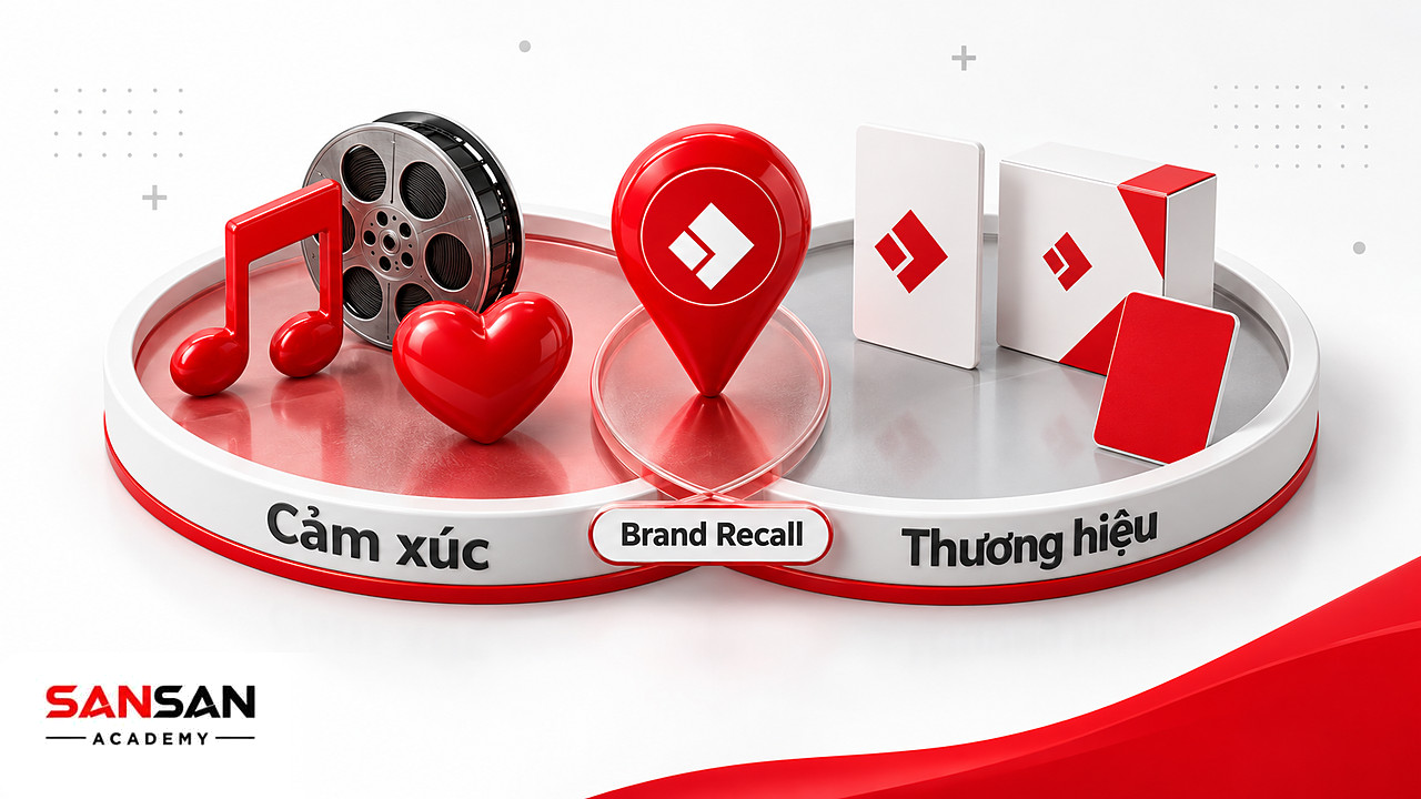 Hai vòng cảm xúc và thương hiệu giao nhau tạo Brand Recall cho TVC